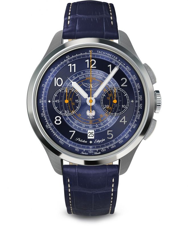 Ceas barbatesc Aviator Heritage Chronograph Trimeter Limited Edition V.4.40.0.352.4 PL
