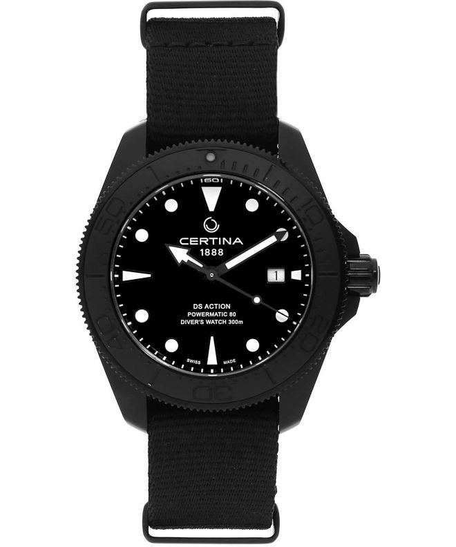 Ceas Barbatesc Certina Ds Action Diver Powermatic 80 C032.607.38.051.00 (C0326073805100)