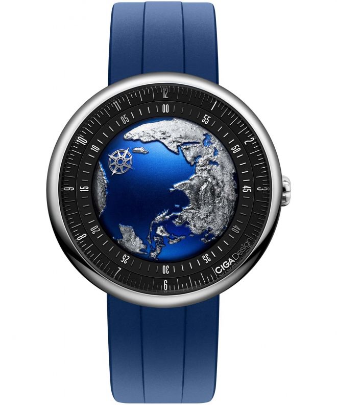 Ceas barbatesc Ciga Design U Series Blue Planet II Automatic GPHG 2021 U038-SU01-6U