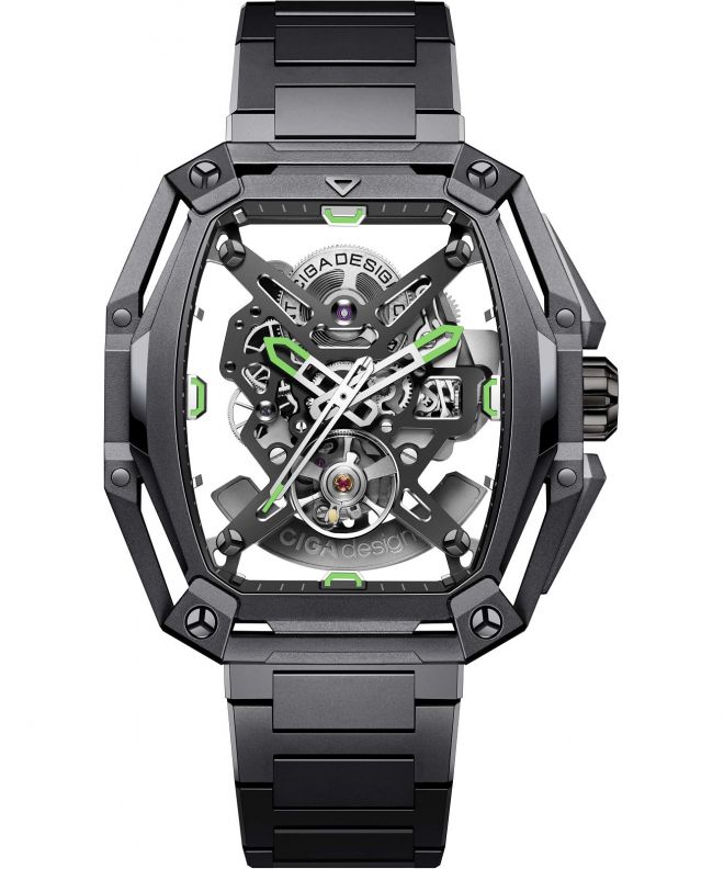 Ceas barbatesc Ciga Design Z Series Hunter Skeleton Automatic Z035-GG01-W1G