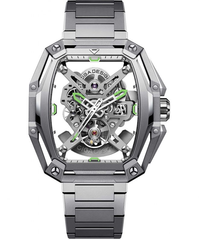 Ceas barbatesc Ciga Design Z Series Hunter Skeleton Automatic Z035-SS01-W1S