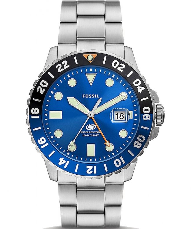 Ceas Barbatesc Fossil Blue GMT FS5991