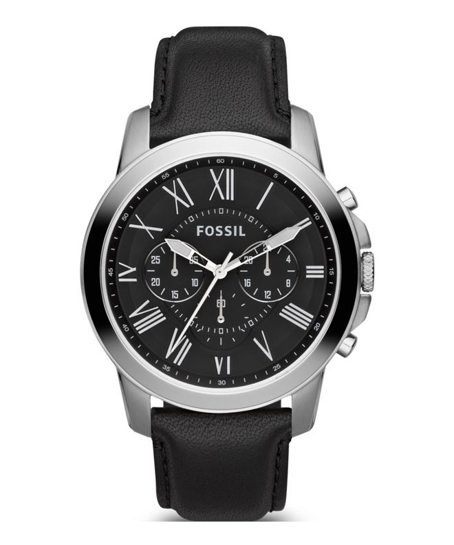 Ceas Barbatesc Fossil Grant Leather FS4812