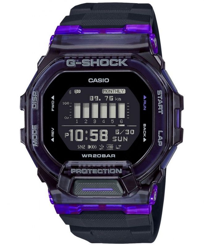 Ceas barbatesc G-SHOCK G-Squad Bluetooth Sync Step Tracker GBD-200SM-1A6ER