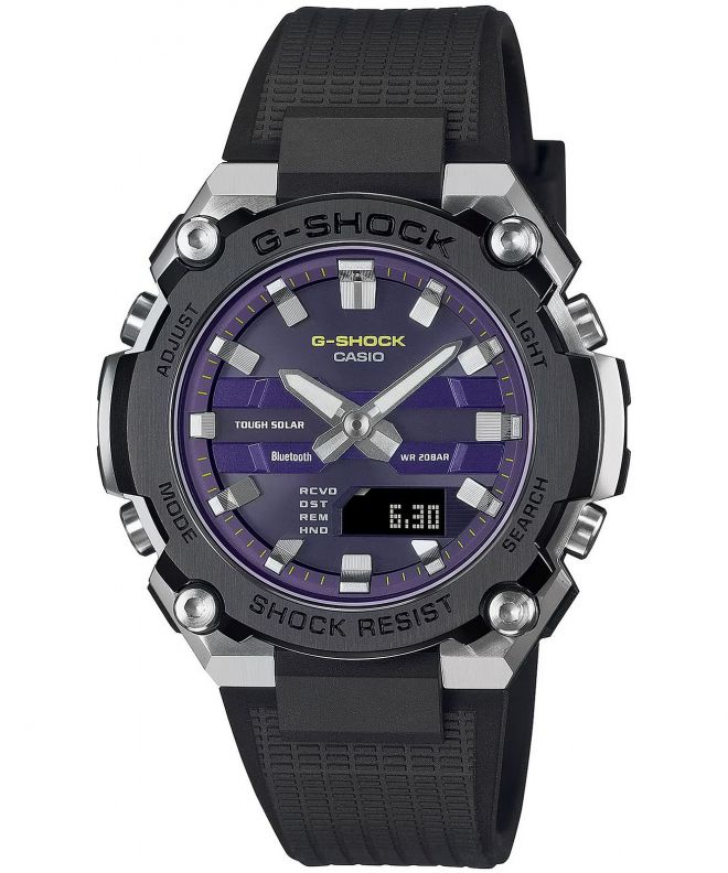 Ceas barbatesc Casio G-Shock G-Steel Bluetooth Sync Solar GST-B600A-1A6ER