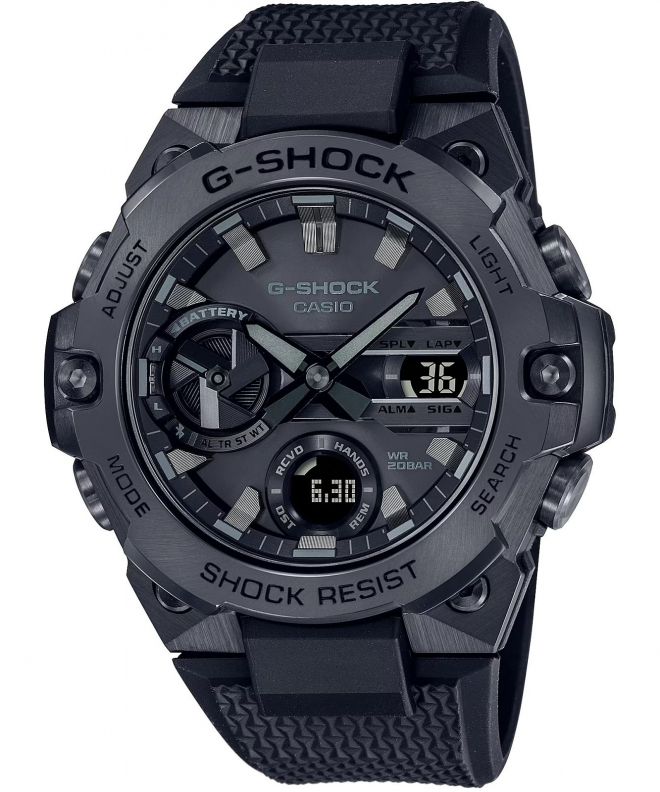 Ceas barbatesc Casio G-Shock G-Steel Carbon Core Guard Bluetooth GST-B400BB-1AER