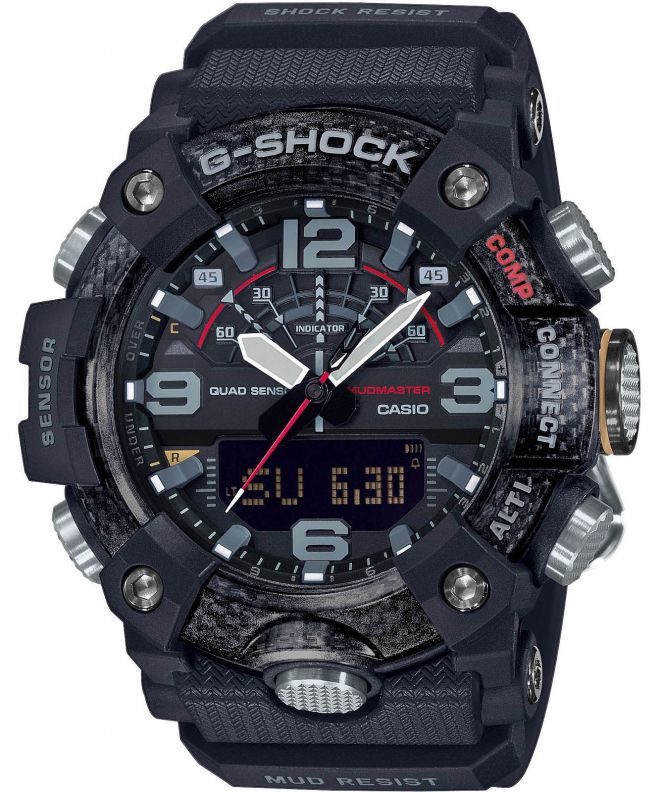 Ceas barbatesc Casio G-Shock Master of G Mudmaster Carbon Core Guard Quad Sensor Bluetooth Sync GG-B100-1AER