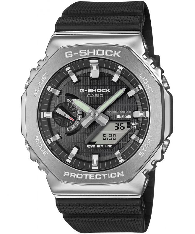 Ceas barbatesc Casio G-Shock Octagon Bluetooth Solar GBM-2100-1AER