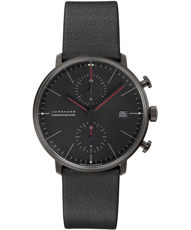 Ceas barbatesc Junghans max bill Chronoscope Bauhaus Automatic 027/4409.02