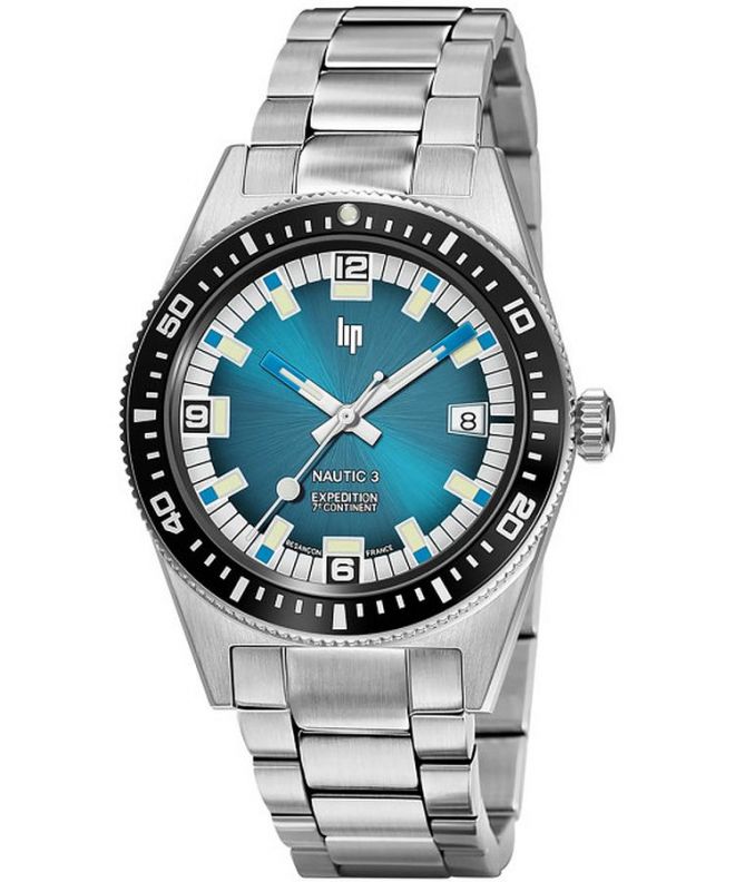 Ceas barbatesc Lip Nautic 3 Automatique 7E Continent Limited Edition 670096