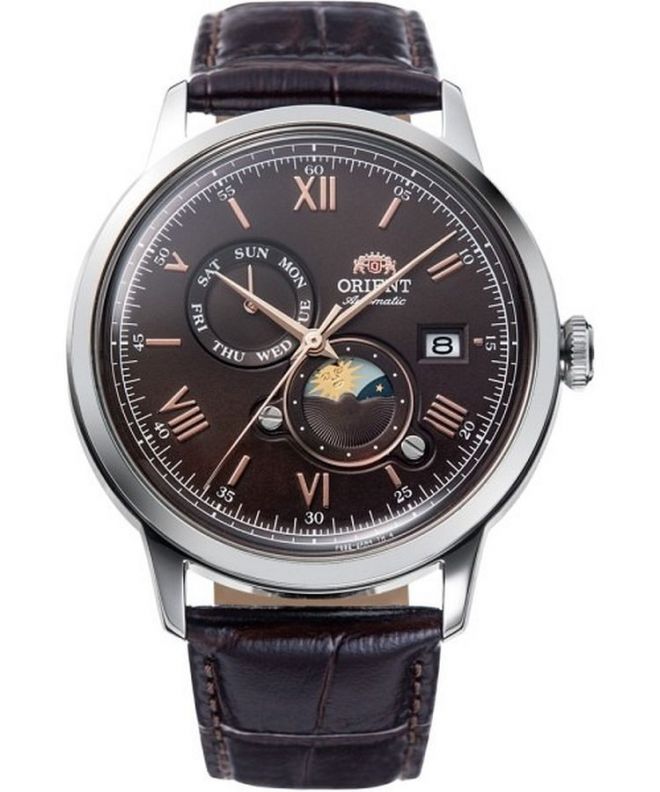 Ceas barbatesc Orient Bambino Sun & Moon Automatic RA-AK0804Y30B