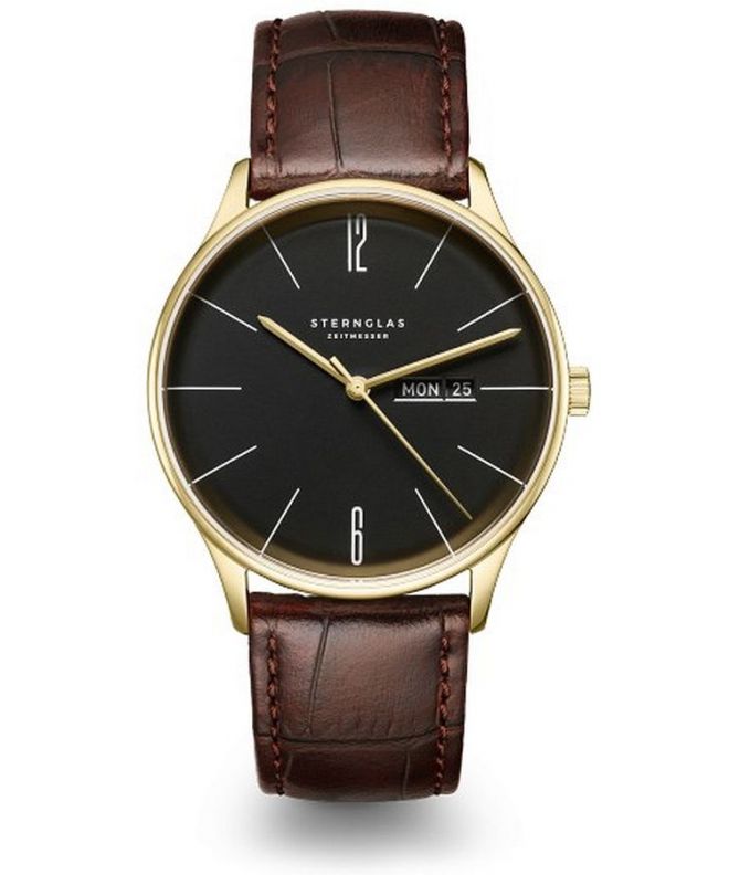 Ceas barbatesc Sternglas Berlin Metro Piano Black S01-BE04-HE01
