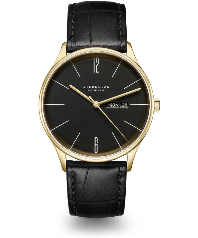 Ceas barbatesc Sternglas Berlin Metro Piano Black S01-BE04-HE03