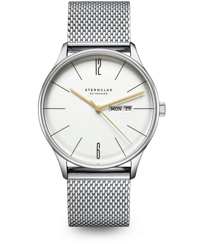 Ceas barbatesc Sternglas Berlin Metro Silver S01-BE10-MI04