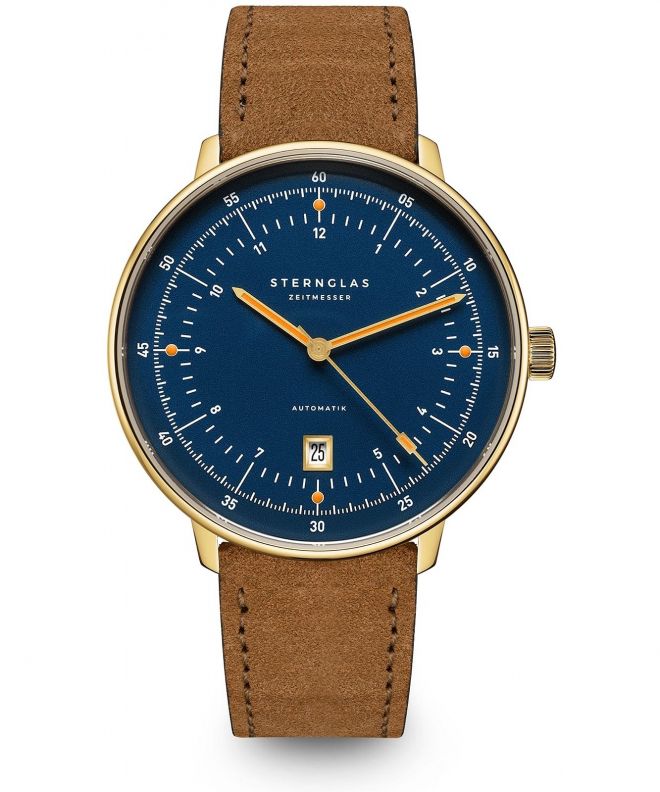 Ceas barbatesc Sternglas Hamburg Automatic Ed. Marine S02-HHM07-WL02