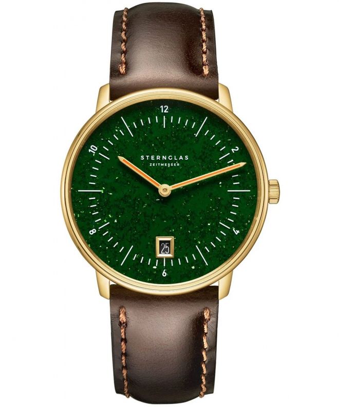 Ceas barbatesc Sternglas Naos Aventurine Special Edition S01-NAN41-BR01