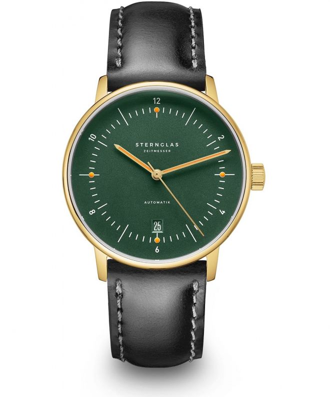 Ceas barbatesc Sternglas Naos Green Gold Automatic S02-NA22-BR04