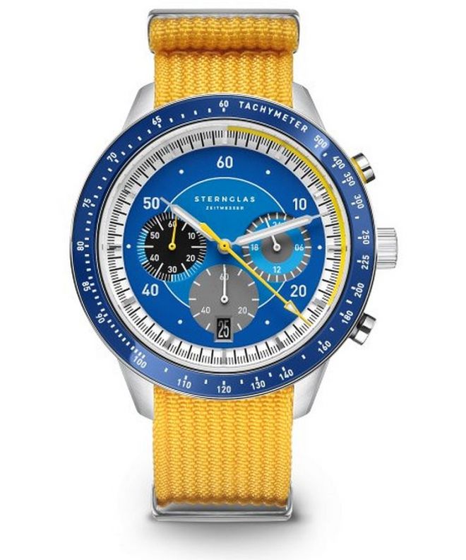 Ceas barbatesc Sternglas Tachymeter 2.0 Chronograph S01-TM06-FI01