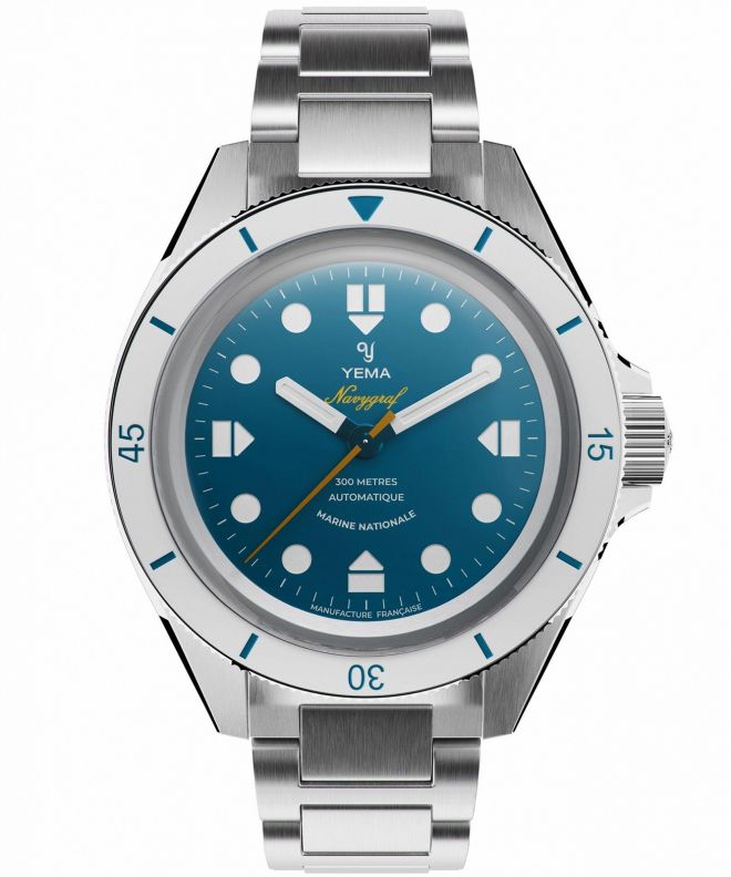 Ceas barbatesc Yema Navygraf Marine Nationale CMM.10 21.14.75.SN.M