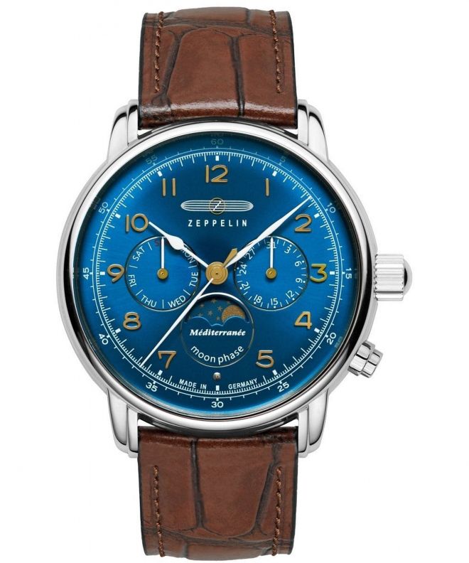 Ceas barbatesc Zeppelin Mediterranee Moonphase 9636-3