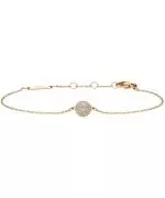 Brățară Daniel Wellington Pavé Crystal Pendant Gold