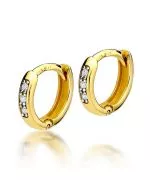 Cercei Bonore - Aur 585 - Diamant