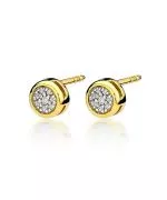 Cercei Bonore - Aur 585 - Diamant