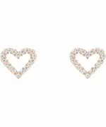 Cercei Daniel Wellington Mirelle Heart Rose Gold