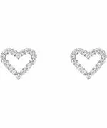 Cercei Daniel Wellington Mirelle Heart Silver