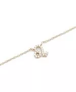 Colier Daniel Wellington Crystal Zodiac Chain Gold Leo