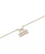 Colier Daniel Wellington Crystal Zodiac Chain Gold Libra