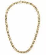 Colier Daniel Wellington Ellipse Cuban Chain Gold