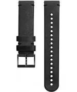 Curea Suunto Urban 2 Leather Strap Black Black Size M 20 mm