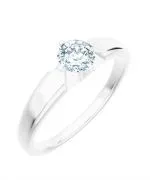 Inel Bonore - Aur Alb 585 - Diamant 0,7 ct