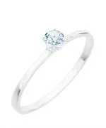 Inel Bonore - Aur Alb 585 - Diamant 0,4 ct