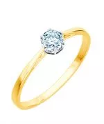 Inel Bonore - Aur 585 - Diamant 0,5 ct