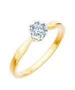 Inel Bonore - Aur 585 - Diamant 0,4 ct