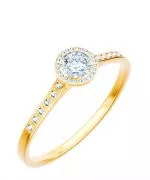 Inel Bonore - Aur 585 - Diamant 0,4 ct