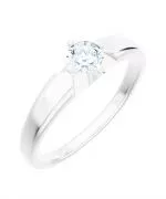 Inel Bonore - Aur Alb 585 - Diamant 0,4 ct