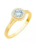 Inel Bonore - Aur 585 - Diamant 0,7 ct