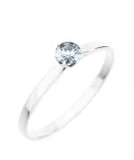 Inel Bonore - Aur Alb 585 - Diamant 0,4 ct