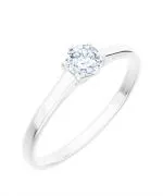 Inel Bonore - Aur Alb 585 - Diamant 0,4 ct