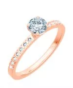 Inel Bonore - Aur Roz 585 - Diamant 1 ct