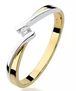 Inel Bonore - Aur 585 - Diamant 0,04 ct