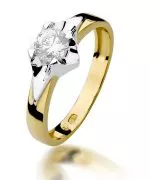 Inel Bonore - Aur 585 - Diamant 0,5 ct