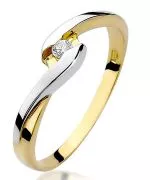 Inel Bonore - Aur 585 - Diamant 0,05 ct