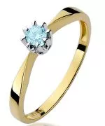 Inel Bonore - Aur 585 - Topaz 0,25 ct