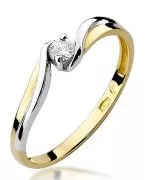 Inel Bonore - Aur 585 - Diamant 0,08 ct