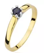 Inel Bonore - Aur 585 - Safir 0,15 ct