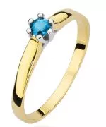Inel Bonore - Aur 585 - Topaz 0,15 ct